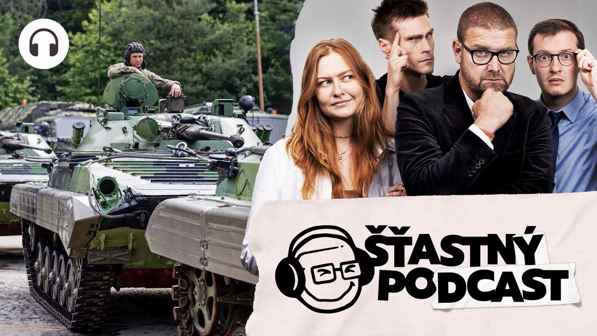 Šťastný podcast: Jak se vyhnout armádě? Jezděte naostro a mějte ekzém